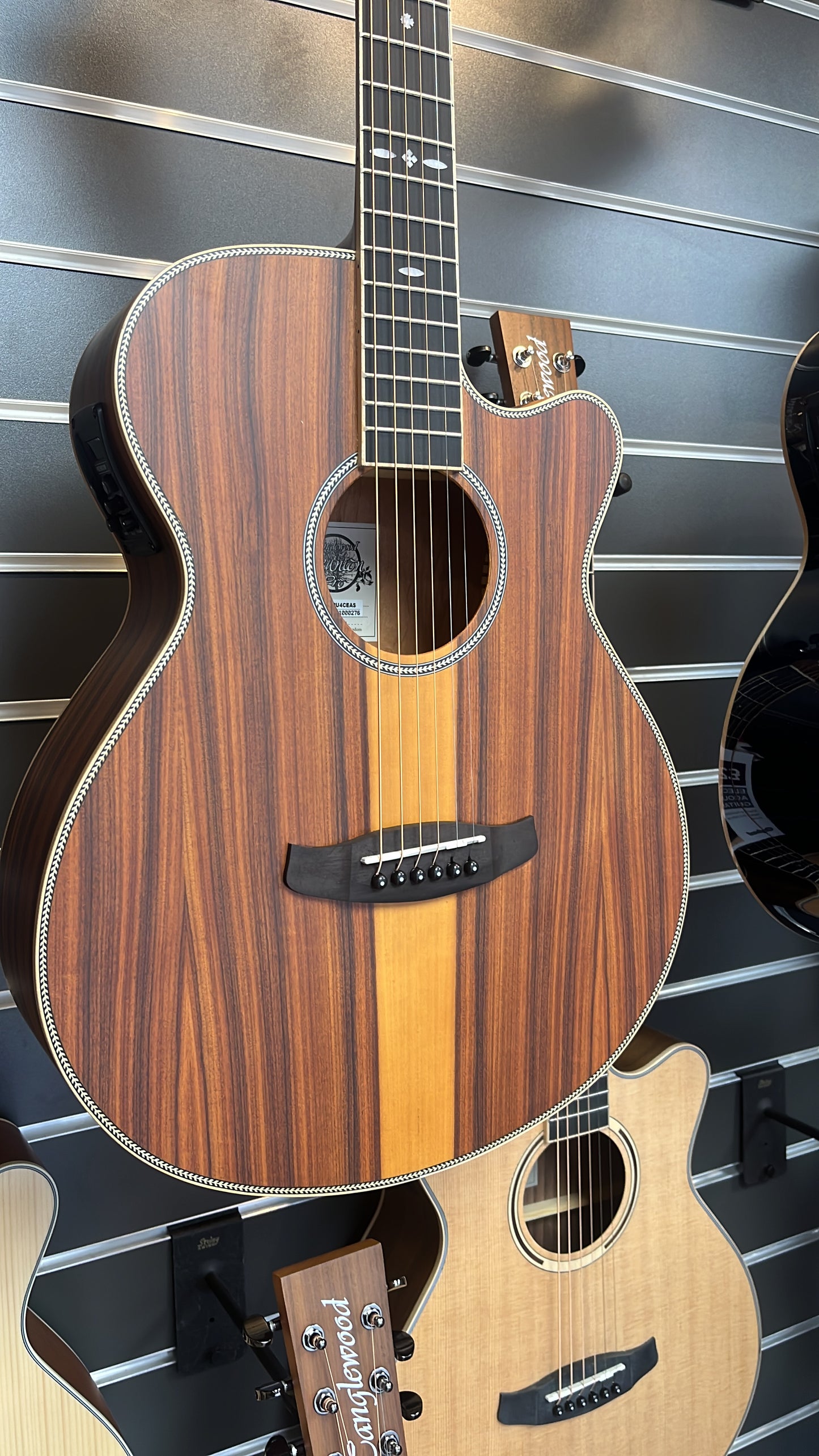 Tanglewood Reunion Pro - Figured Santos Wood