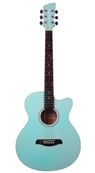 BRUNSWICK GRAND AUDITORIUM CUTAWAY MINT GREEN