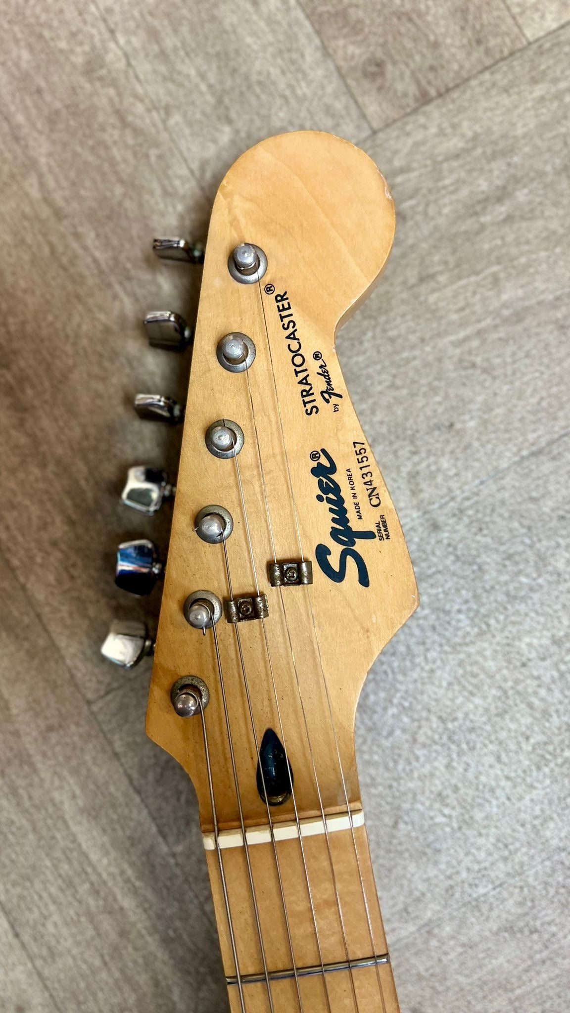 Made in Korea - Rare - Fender Squier Stratocaster Electric Guitar circa 1994