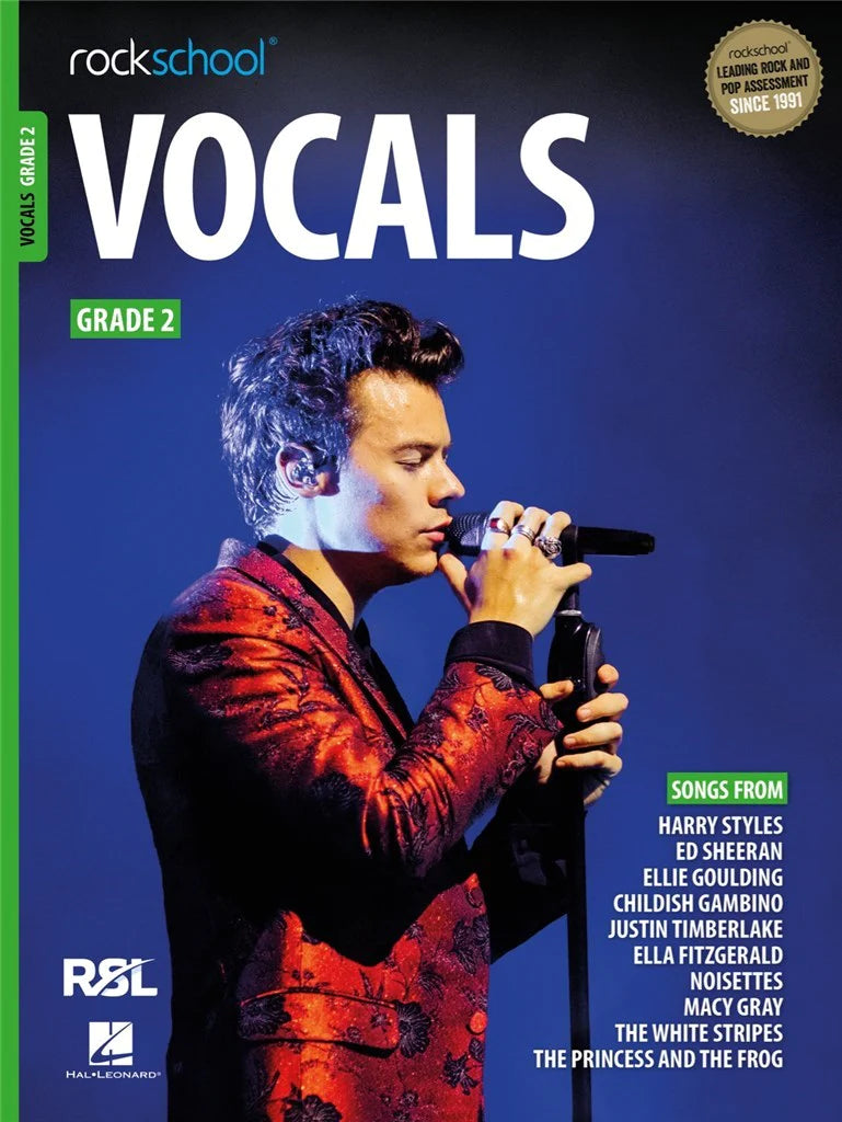 Vocals - Grade 2 Syllabus Book - Rockschool