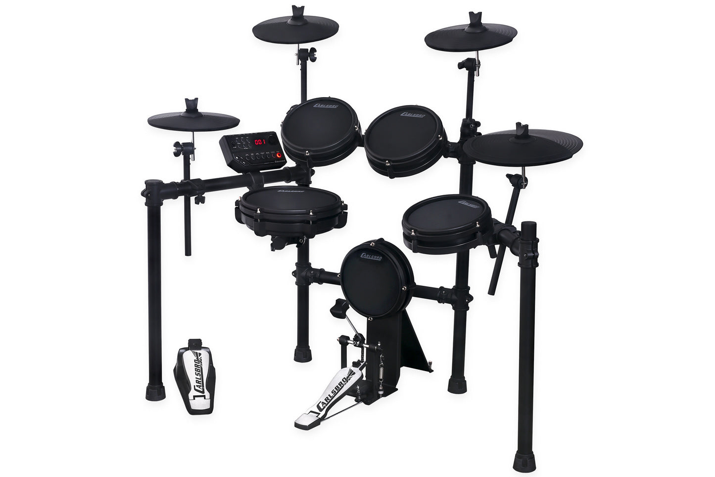 Advanced 9 piece mesh head electronic drum kit - Suitable for all grade levels